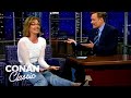 Allison Janney Was Caught Off Guard By A Fan Of “The West Wing” | Late Night with Conan O’Brien