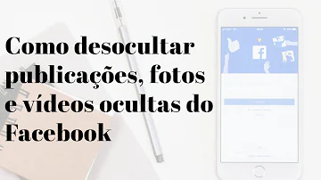 O que significa ocultar publicação?
