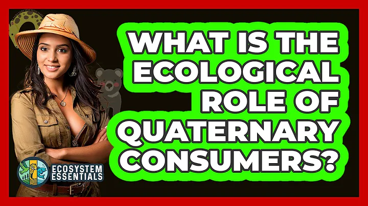 What Is the Ecological Role of Quaternary Consumers?