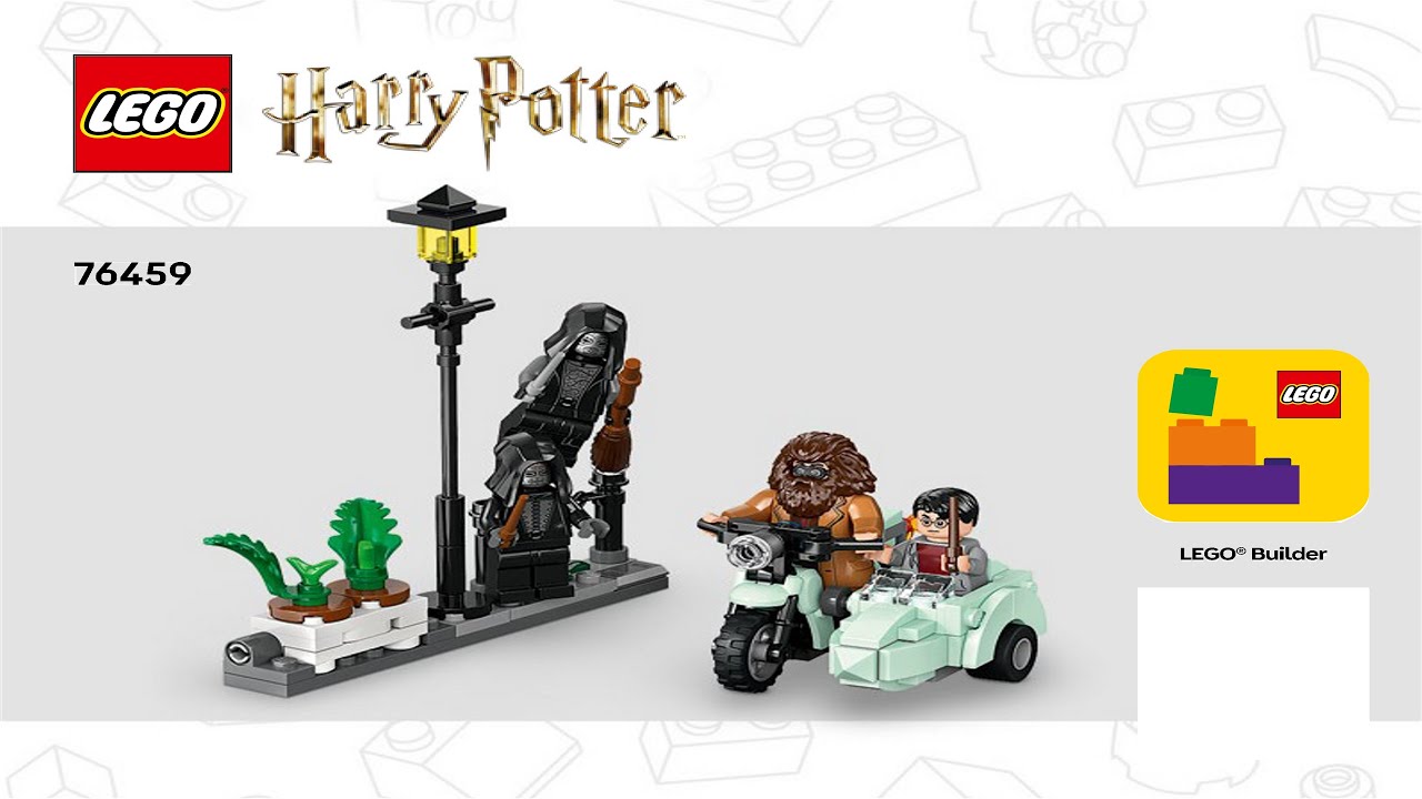 🦉 LEGO instructions 🦉 Harry Potter ™ 🦉 76459 🦉 Hagrid