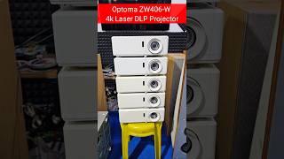 🔥Optoma 💥ZW406-W 💢4k 🎥HDR 🎬 Laser 👁DLP❗️Projector❗️ #projector👁 #hometheater👁 #dolbyatmos #projector