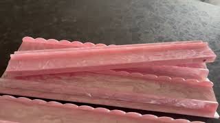 Pearlized Pink Racks from Mahjongregister com
