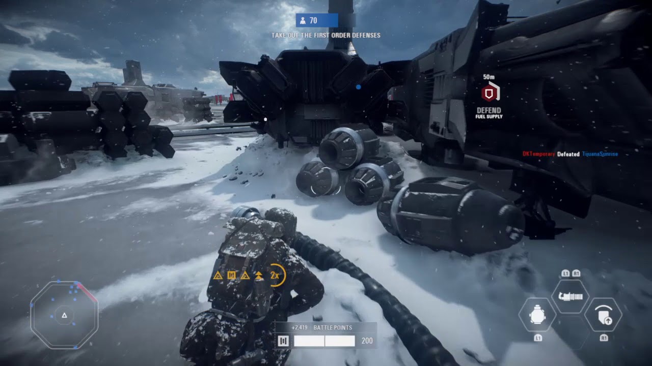 Starkiller Base (Resistance) Galactic Assault Star Wars Battlefront II Gameplay YouTube