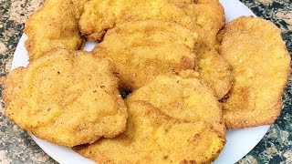 #بانيه #اسكالوب_دجاج #بتتبيلة رهيبه بسيطه وسرالقشره الثابته جداأحلي من الجاهز وتحديChicken escalope