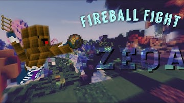 ZEQA MCPE Fireball Fight Insane Clips!