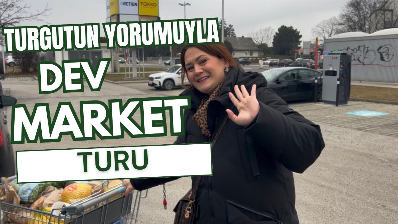 TURGUTUN YORUMDAN DEV MARKET TURU| DETAYLI FİYATLARIYLA HERŞEY BU VLOGTA | #alışveriş 