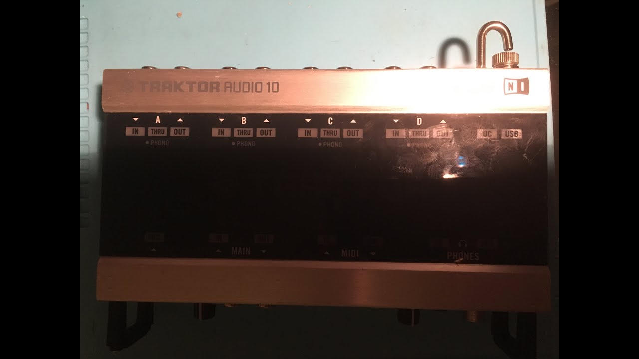 Traktor Audio 10 - Disassembly Tips