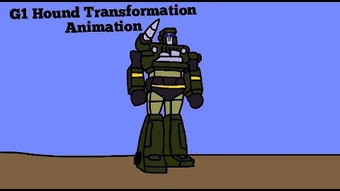 G1 Hound Transformation Animation!