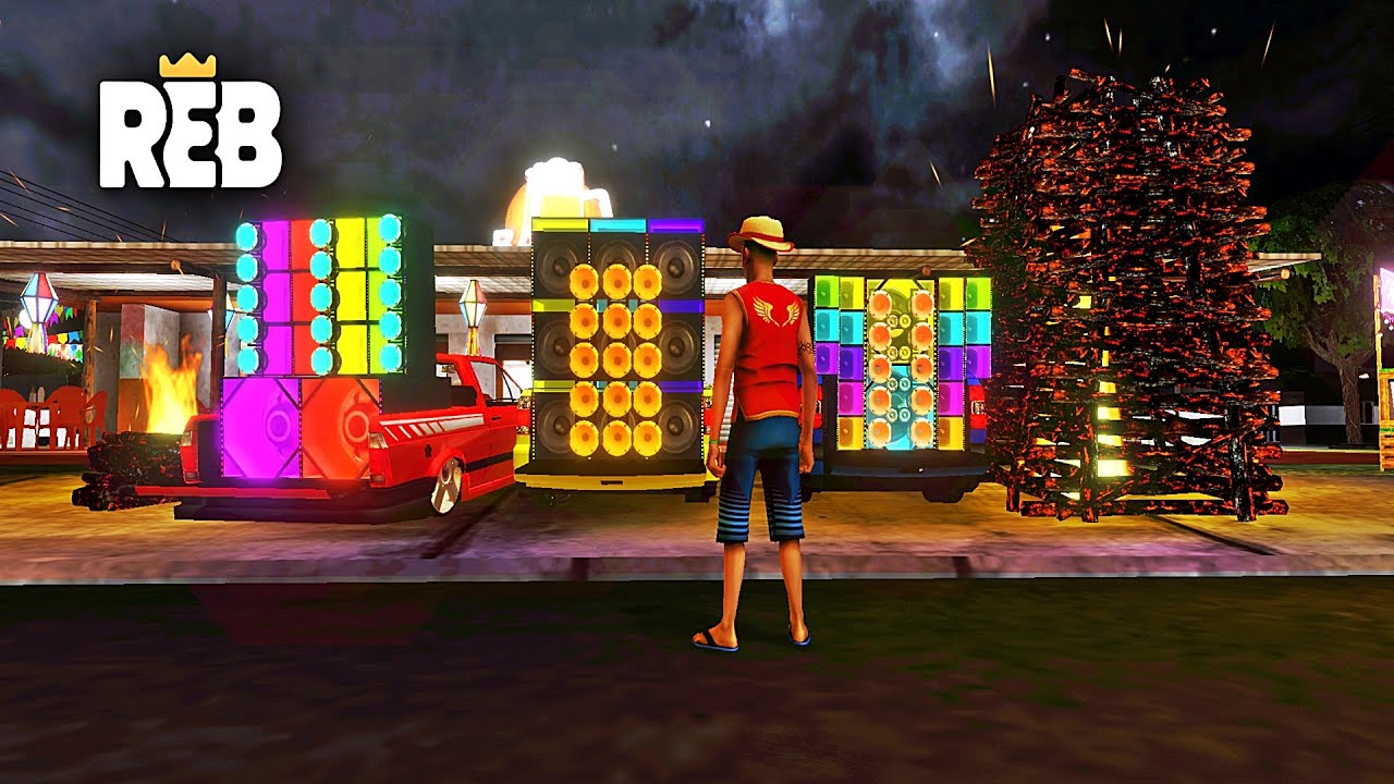 REBAIXADOS ELITE BRASIL | MONTEI SOM NAS 3 SAVEIROS PAREDÃO COM SISTEMA DE LED