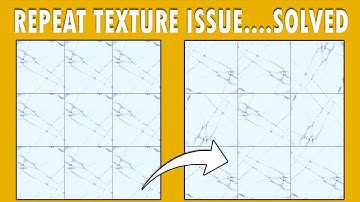 Avoid Repeated Texture in  Sketchup VRAY