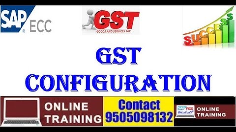 SAP FICO|| GST|| When GST Started in India|| End to End Configuration