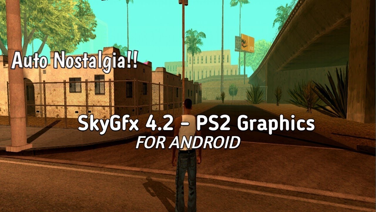 Grand Theft Auto: San Andreas GAME MOD SkyGfx: PS2 graphics for PC v.4.2b -  download