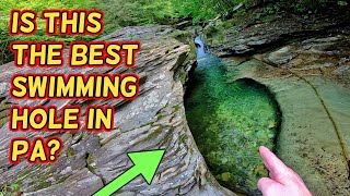 Exploring Underwater At Rock Run Swimming Hole Pennsylvania