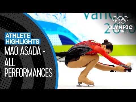 Mao Asada Olympic Silver Medallist Guiness World Record Holder Athlete Highlights