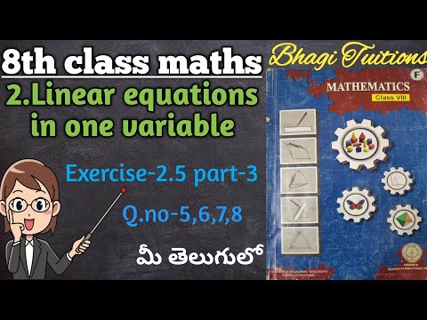 8th class maths