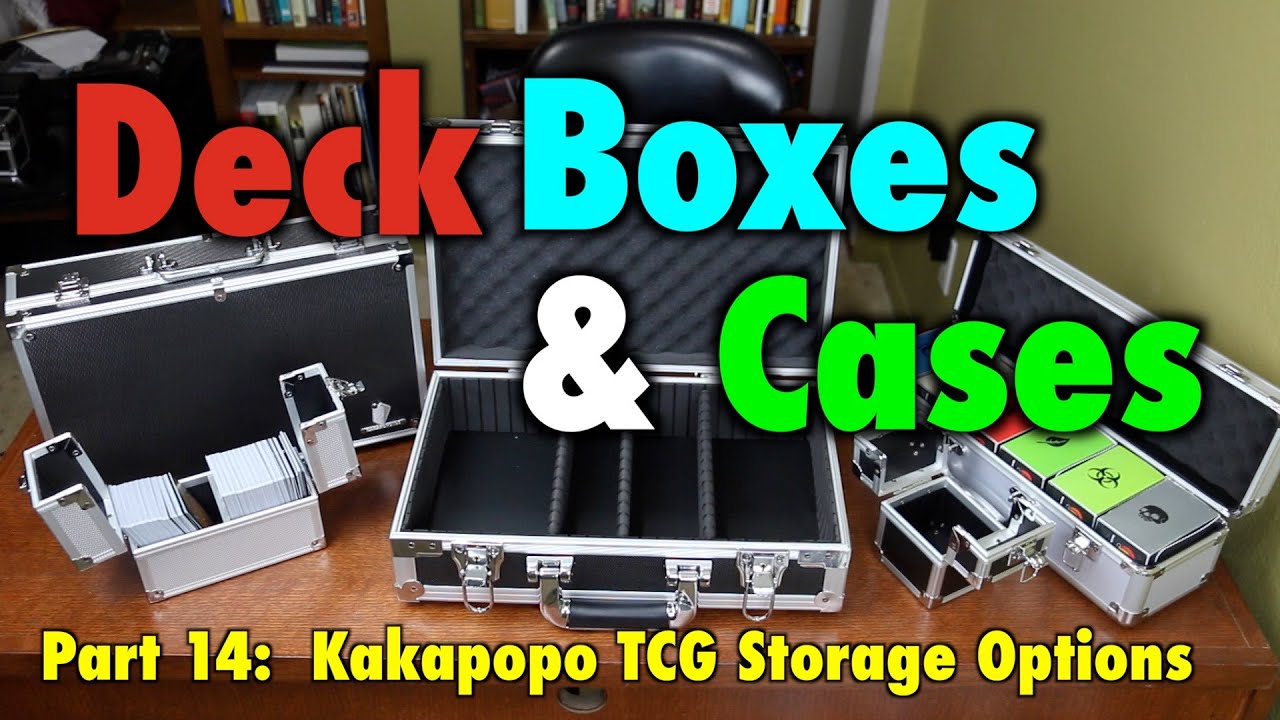 trayvon martin MTG - Deck Boxes 14 - A Review of KakaPopo TCG for Magic: The Gathering, Pokemon and more!
