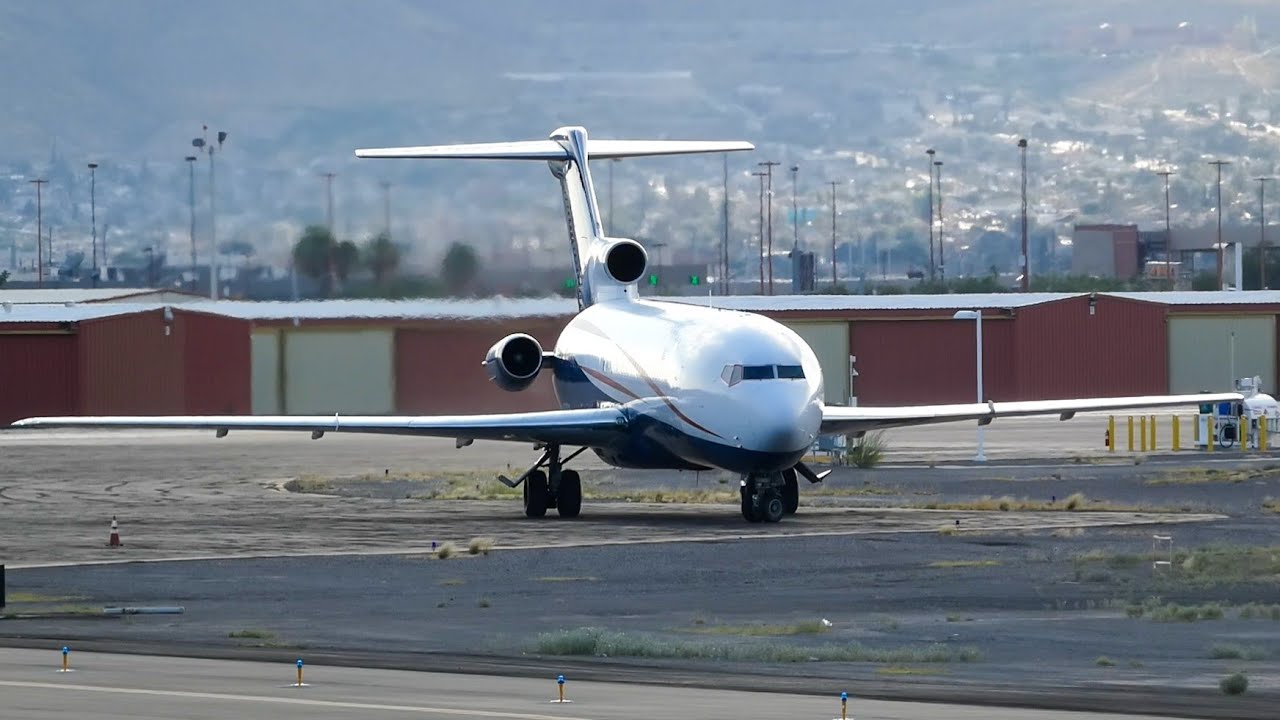 USAJet 727200F parking at El Paso Intl Airport June 27, 2023 YouTube
