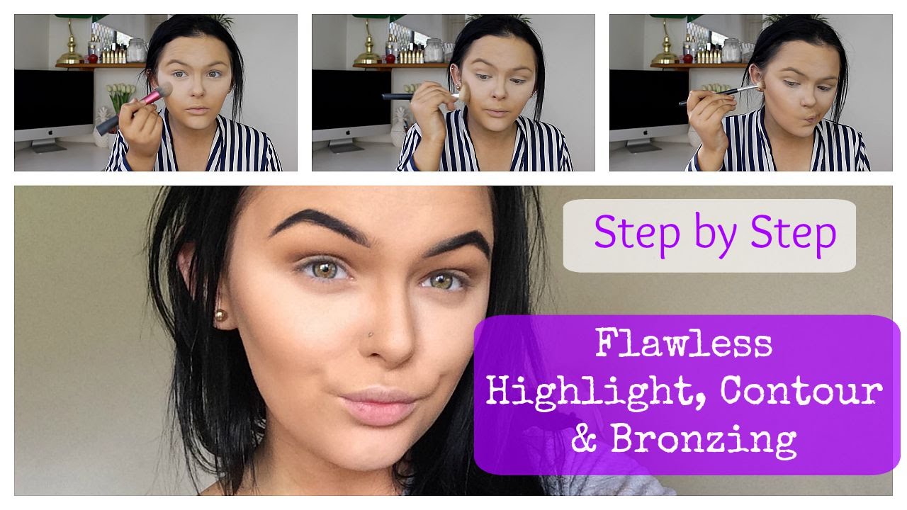 How To Contour & Bronze YouTube