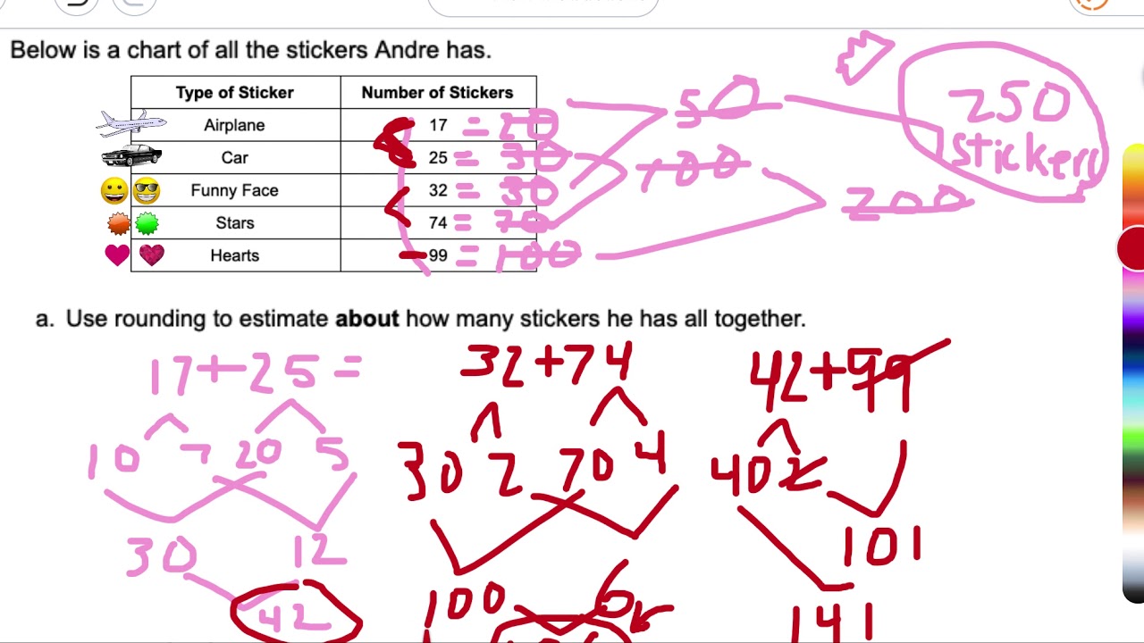 San Francisco Math Milestone Unit 3 1 part 2 YouTube
