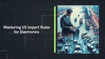 Mastering US Import Rules for Electronics