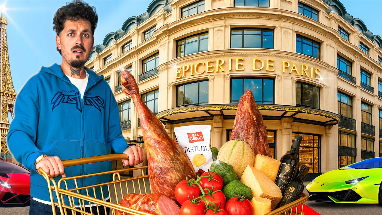 Je teste l'épicerie de LUXE la PLUS chère de France !