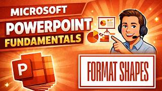 How to Format Shapes in PowerPoint (Beginner Tutorial) | Microsoft PowerPoint Fundamentals