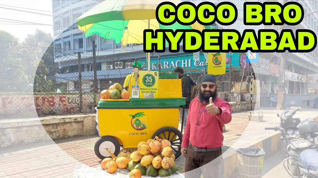 COCO BRO Hyderabad | tendered coconut@ I AM TELUGU VLOGGER - YouTube