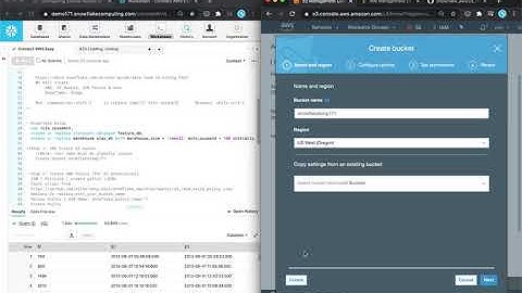 Connect Snowflake to AWS S3