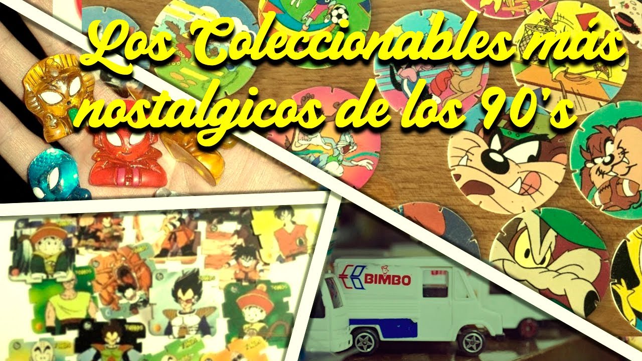 Los Coleccionables más nostalgicos de los 90's