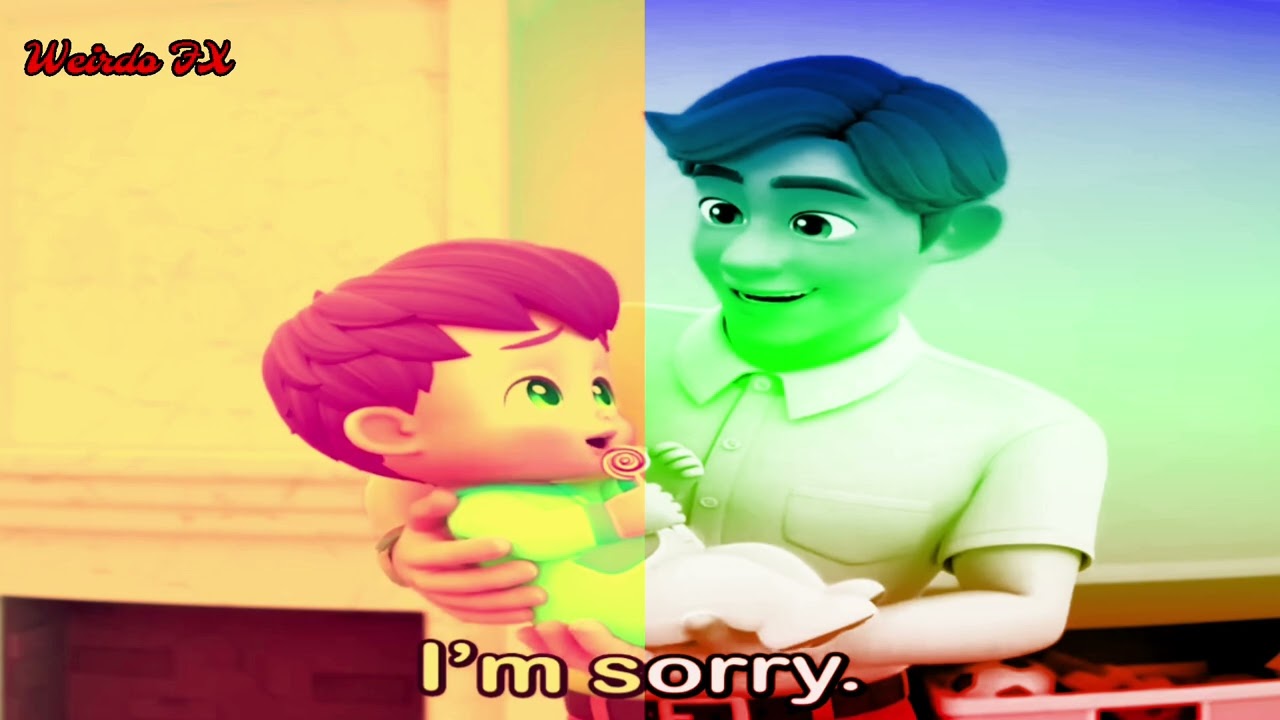 I'm sorry dad (Sparta) bebefinn effect sponsored by klasky effect