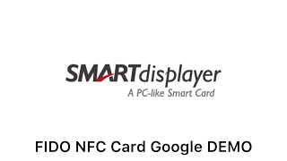 FIDO NFC Card Google DEMO