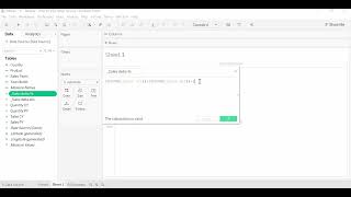Tableau Tutorial - How to add notes to your calculated fields