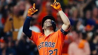 Venezolanos más destacados en la MLB este viernes. Altuve hace historia, jonrones de Acuña y Salvy.