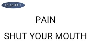 Pain - Shut Your Mouth Drum Score