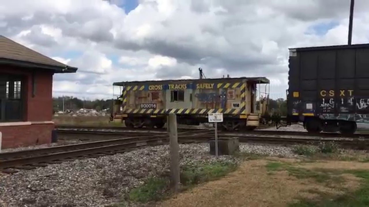 Caboose First Train Causes Kid To Panic In Plant City!! Diamond ...