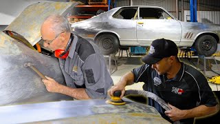 LASER STRAIGHT BODY WORK | On the Iconic Car HOLDEN Torana Gtr Xu1 LJ ( Part 40 )