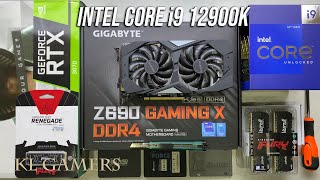 intel Core i9 12900K GIGABYTE Z690 GAMING X DDR4 FURY RENEGADE RTX3070 MASTERLIQUID ML240R RGB