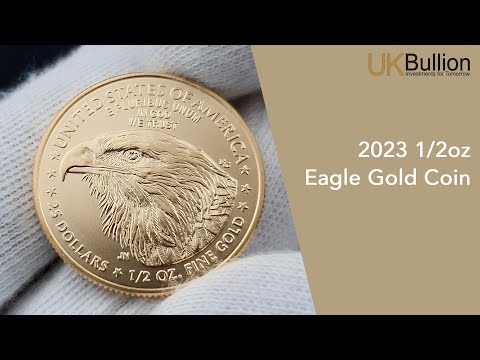 NEW 2023 US Mint 1/2 oz American Eagle Gold Coin