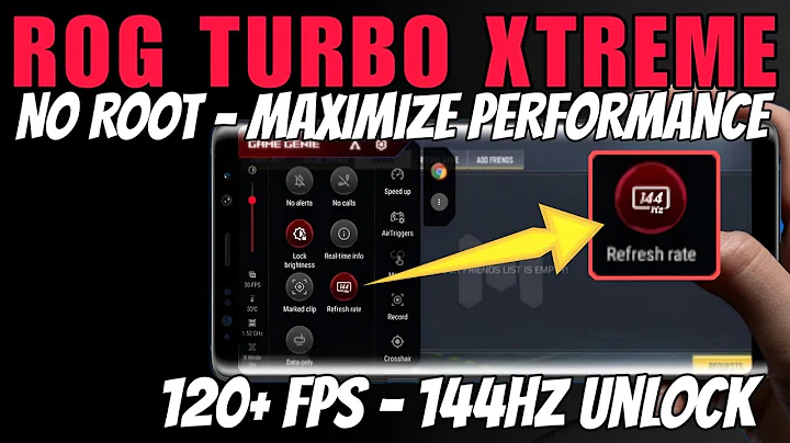 Rog Turbo Booster For Android Game ! Max FPS Fix Lag - No Root