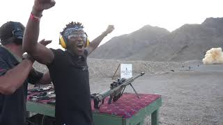 KSI blows up a car