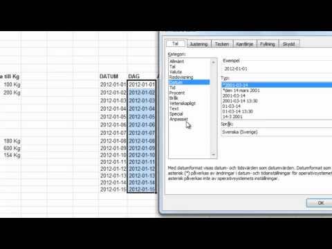 Video: Var finns talformatet i Excel?