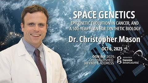 Don Rix Distinguished Keynote Address and Q&A 2025 - Dr. Christopher E. Mason