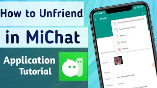 How to Unfriend in MiChat App || MiChat App me friend ko kaise remove kare screenshot 1