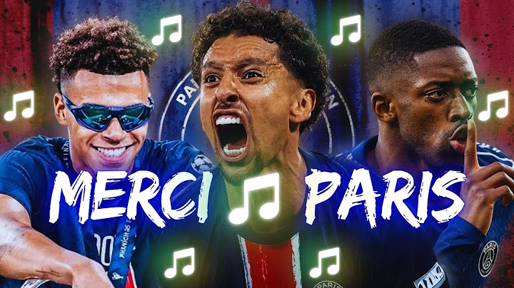 🎵 Merci Paris – Chanson de la victoire | Chanson Foot🎵