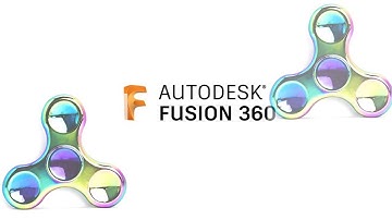 Basic Fidget spinner tutorial Fusion 360