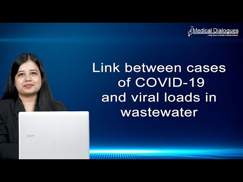 Link between cases of COVID 19 and viral loads in wastewater