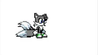 my first custom sonic sprites