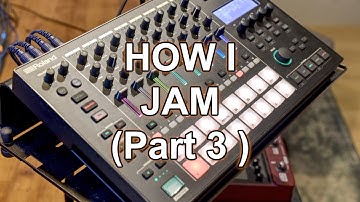 How I jam (pt.3) // Roland MC-707 // DAWLess