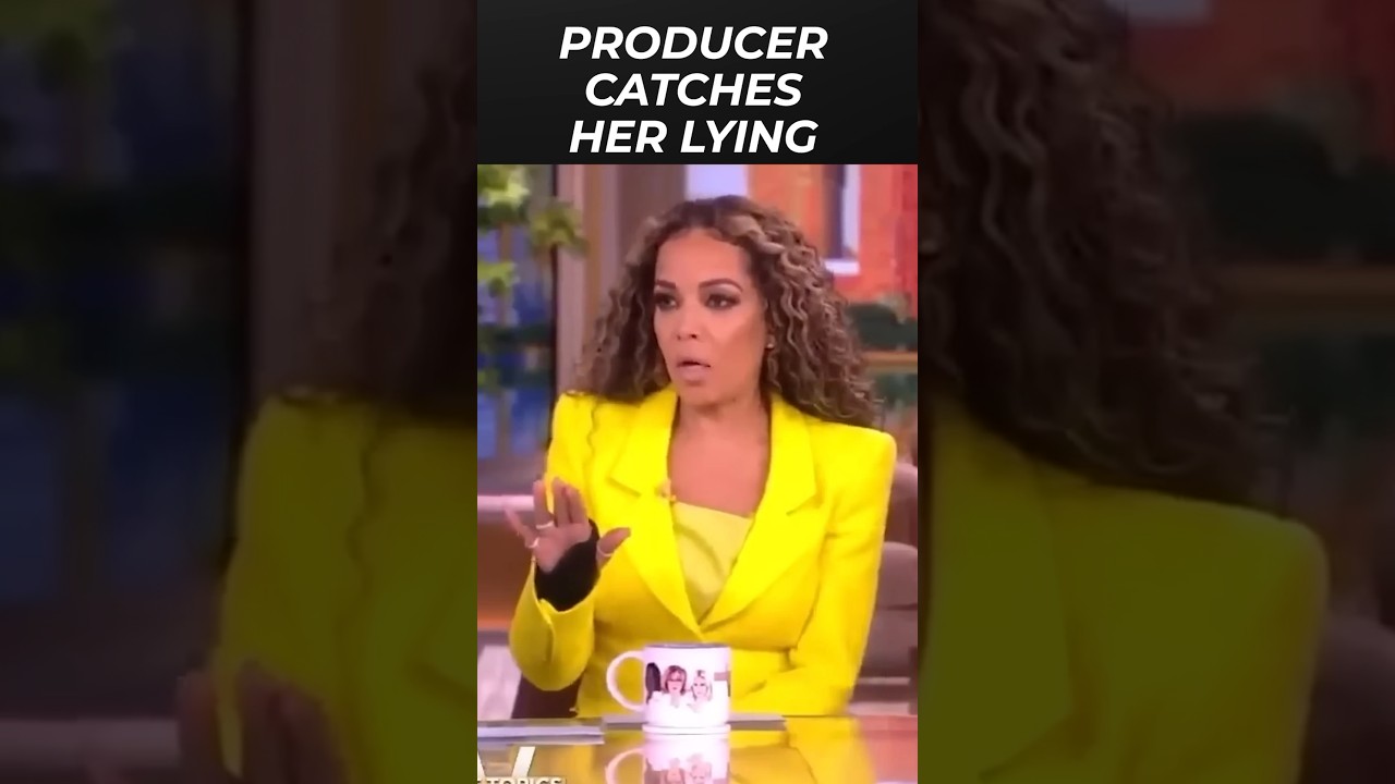 ‘The View’s’ Sunny Hostin’s Producer Forces Her to Correct Lie
