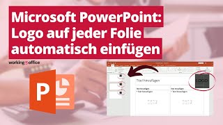 Microsoft PowerPoint: Logo auf jeder Folie automatisch einfügen